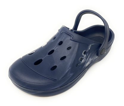 JEFFRICO Mens Slip-On Clogs with Heel Strap – Lightweight EVA Comfort Shoes for Garden, Beach And Everyday Wear