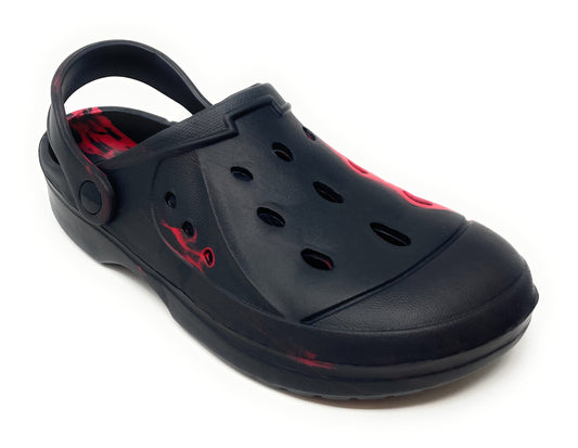 JEFFRICO Mens Slip-On Clogs with Heel Strap – Lightweight EVA Comfort Shoes for Garden, Beach And Everyday Wear