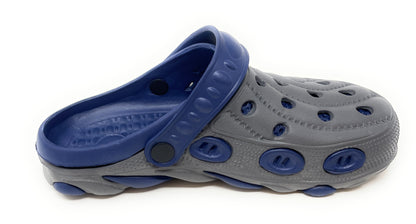 JEFFRICO Mens Slip-On Clogs with Heel Strap – Lightweight EVA Comfort Shoes for Garden, Beach And Everyday Wear