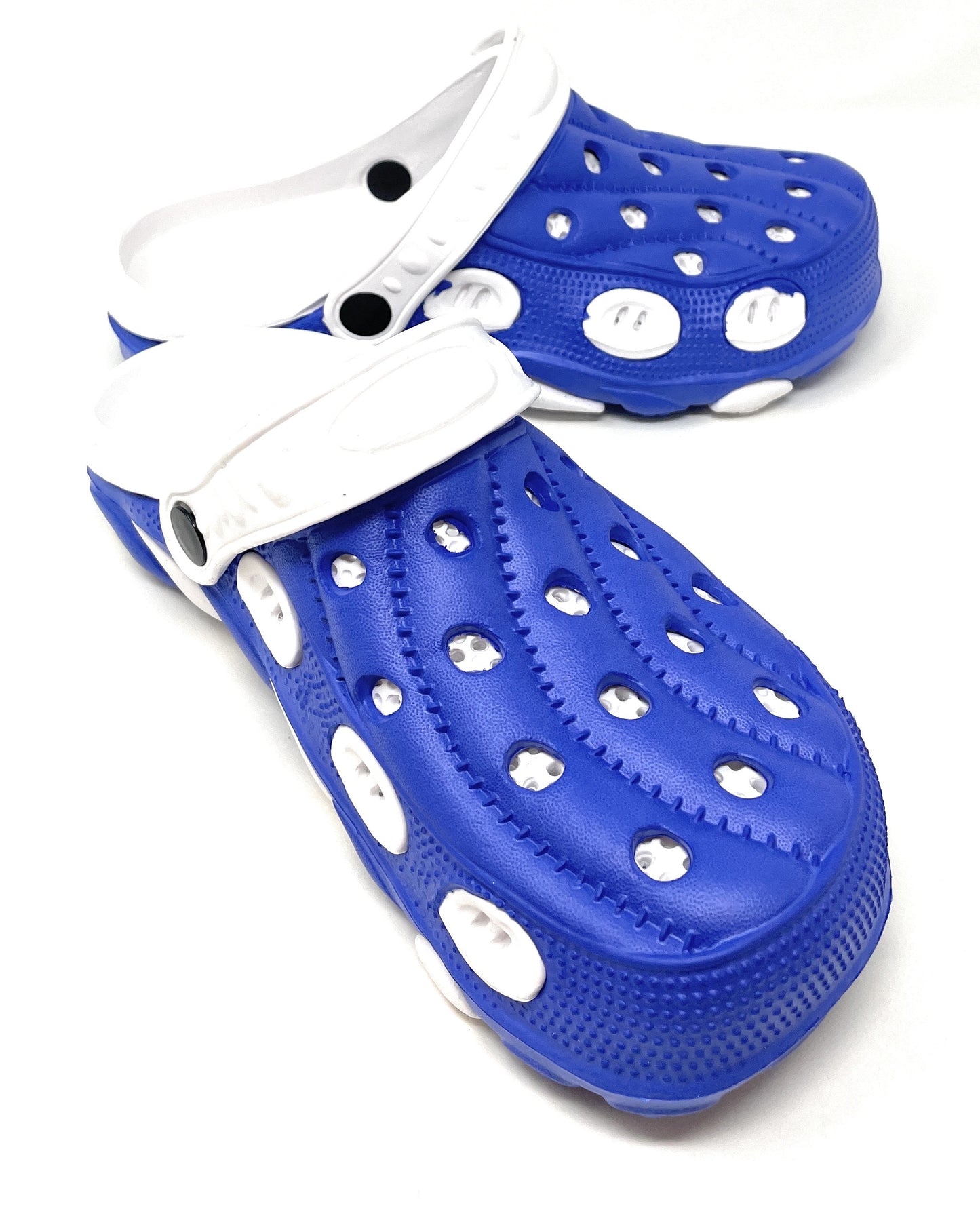 JEFFRICO Mens Slip-On Clogs with Heel Strap – Lightweight EVA Comfort Shoes for Garden, Beach And Everyday Wear