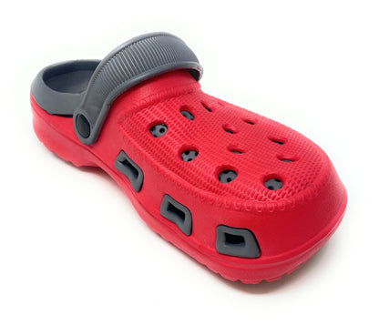 JEFFRICO Boys Lightweight Clogs Slip On Garden Shoes Breathable EVA Kids Shoes for Beach Pool and Outdoor Play