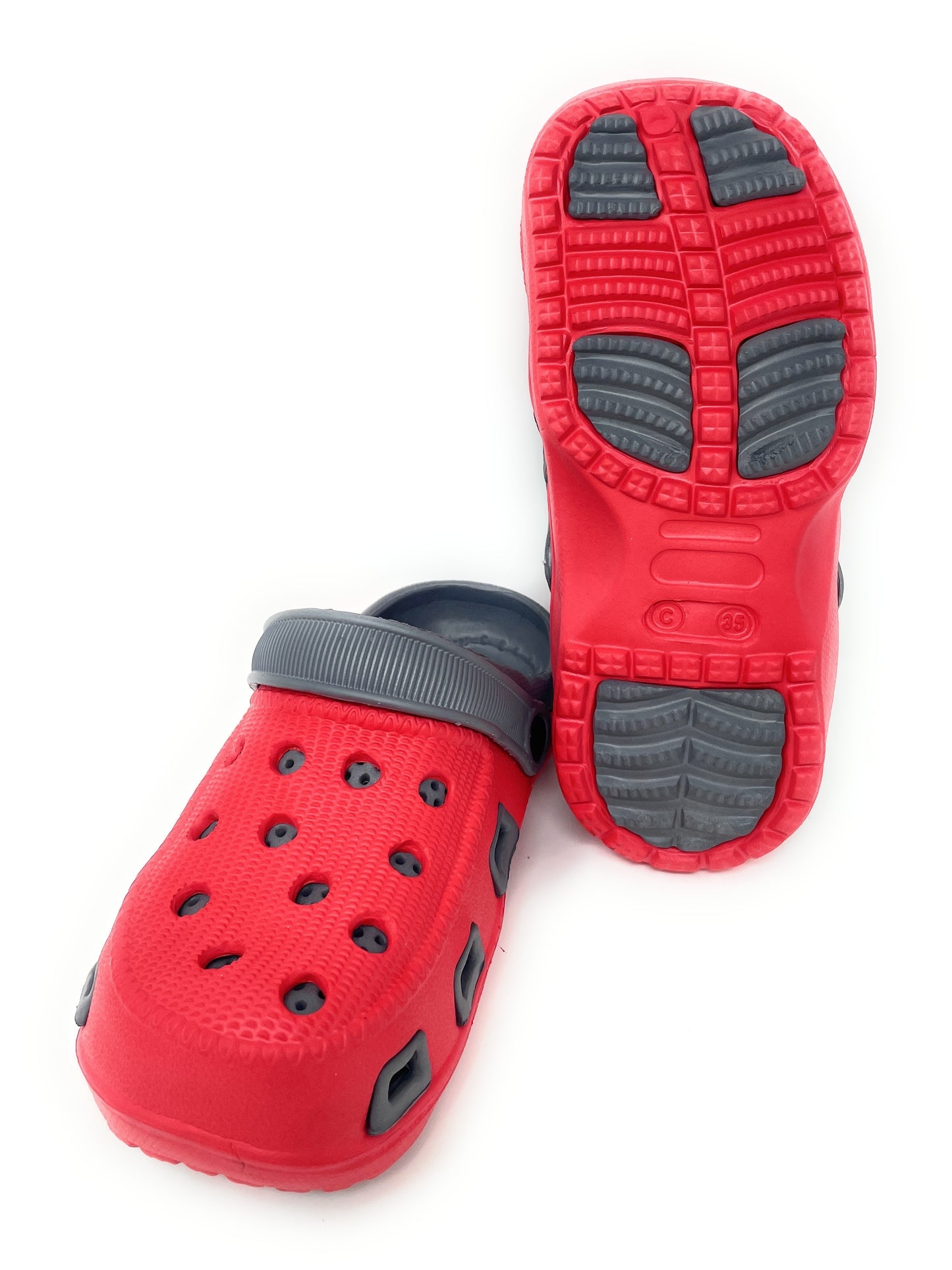 JEFFRICO Boys Lightweight Clogs Slip On Garden Shoes Breathable EVA Kids Shoes for Beach Pool and Outdoor Play