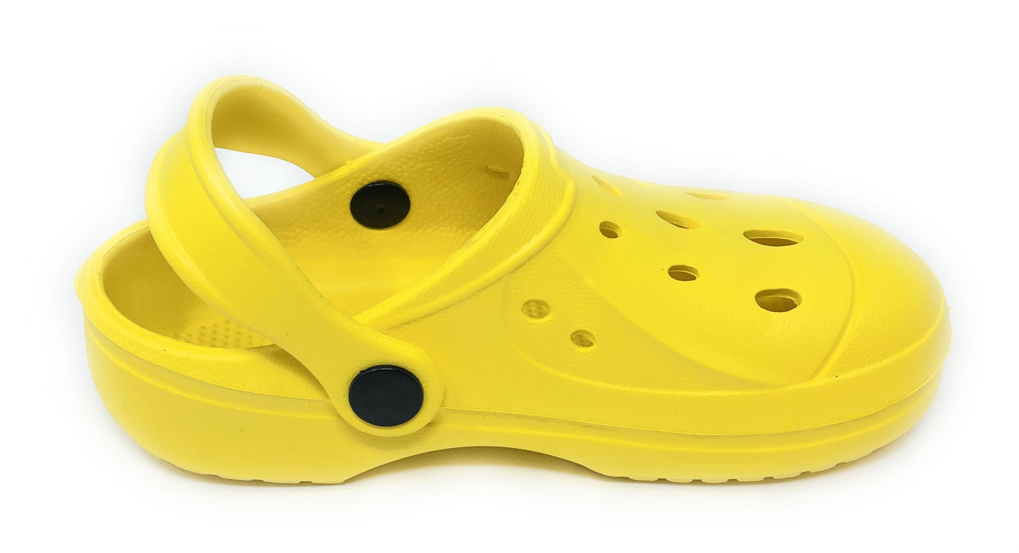 JEFFRICO Breathable Clogs for Kids Girls Garden Shoes Swim Beach Comfort Clog