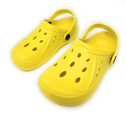 JEFFRICO Breathable Clogs for Kids Girls Garden Shoes Swim Beach Comfort Clog