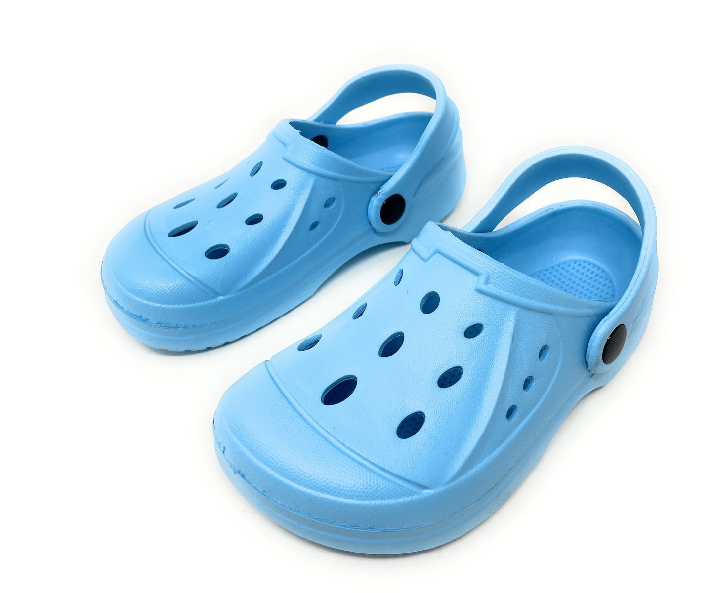 JEFFRICO Breathable Clogs for Kids Girls Garden Shoes Swim Beach Comfort Clog
