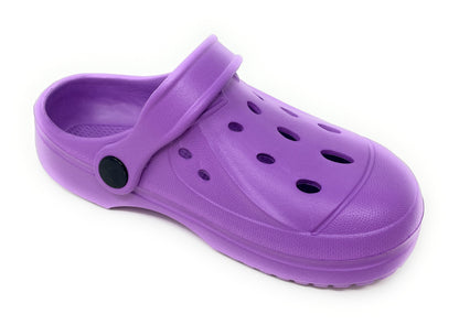 JEFFRICO Breathable Clogs for Kids Girls Garden Shoes Swim Beach Comfort Clog