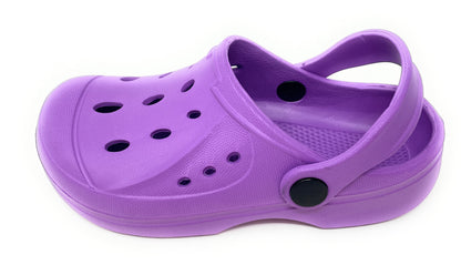JEFFRICO Breathable Clogs for Kids Girls Garden Shoes Swim Beach Comfort Clog