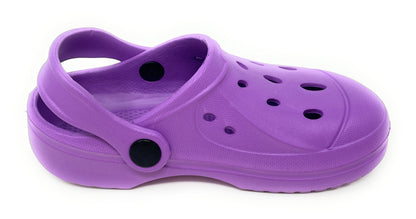 JEFFRICO Breathable Clogs for Kids Girls Garden Shoes Swim Beach Comfort Clog