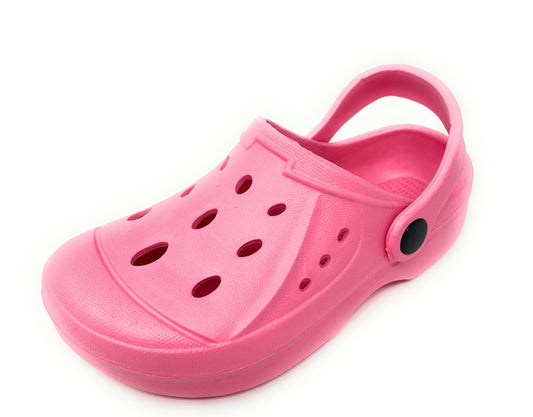 JEFFRICO Breathable Clogs for Kids Girls Garden Shoes Swim Beach Comfort Clog