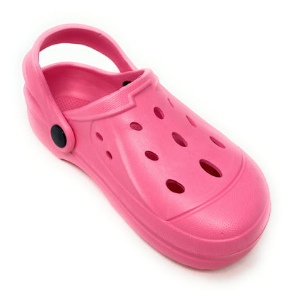JEFFRICO Breathable Clogs for Kids Girls Garden Shoes Swim Beach Comfort Clog