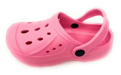 JEFFRICO Breathable Clogs for Kids Girls Garden Shoes Swim Beach Comfort Clog
