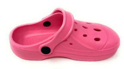 JEFFRICO Breathable Clogs for Kids Girls Garden Shoes Swim Beach Comfort Clog