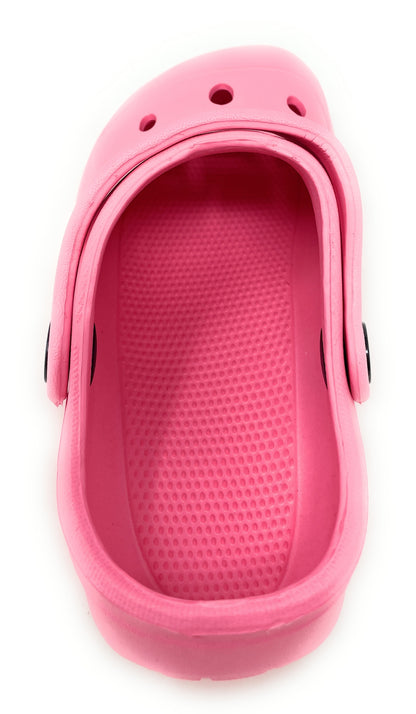 JEFFRICO Breathable Clogs for Kids Girls Garden Shoes Swim Beach Comfort Clog