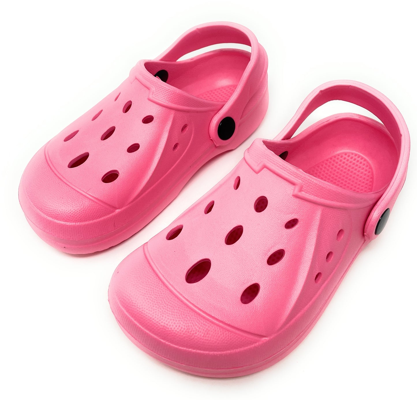 JEFFRICO Breathable Clogs for Kids Girls Garden Shoes Swim Beach Comfort Clog
