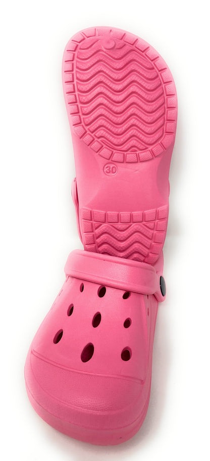 JEFFRICO Breathable Clogs for Kids Girls Garden Shoes Swim Beach Comfort Clog