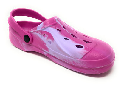 JEFFRICO Womens Clogs Breathable Lightweight Slip On Clogs Comfort Garden Shoes Cow