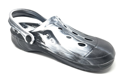 JEFFRICO Womens Clogs Breathable Lightweight Slip On Clogs Comfort Garden Shoes Cow