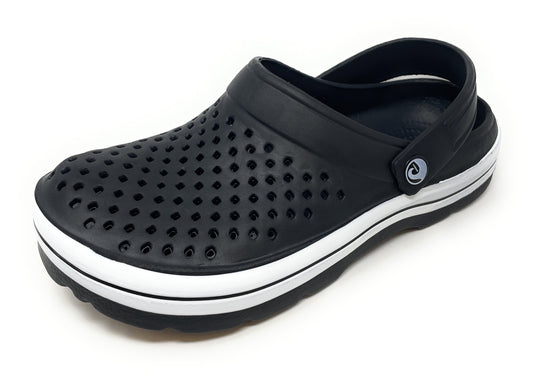 JEFFRICO Breathable Clogs for Men- Lightweight Slip-On Garden Clogs Nursing Work & Shoes