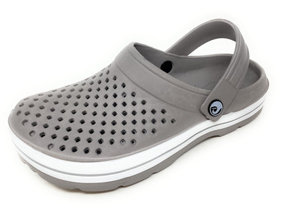 JEFFRICO Breathable Clogs for Men- Lightweight Slip-On Garden Clogs Nursing Work & Shoes