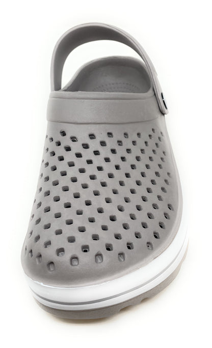 JEFFRICO Breathable Clogs for Men- Lightweight Slip-On Garden Clogs Nursing Work & Shoes