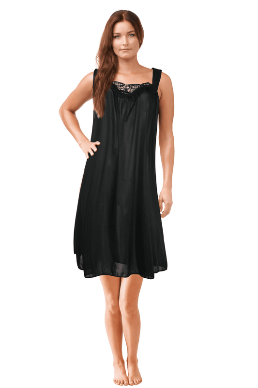 JEFFRICO Womens Sleeveless Nightgowns Sleepwear Soft Pajama Dress Nightshirts
