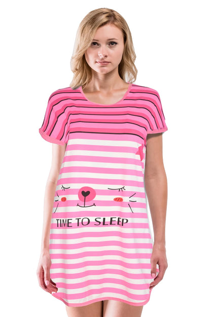 JEFFRICO Womens Nightgowns Sleepwear Soft Pajama Dress Nightshirts