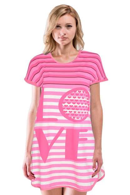 JEFFRICO Womens Nightgowns Sleepwear Soft Pajama Dress Nightshirts