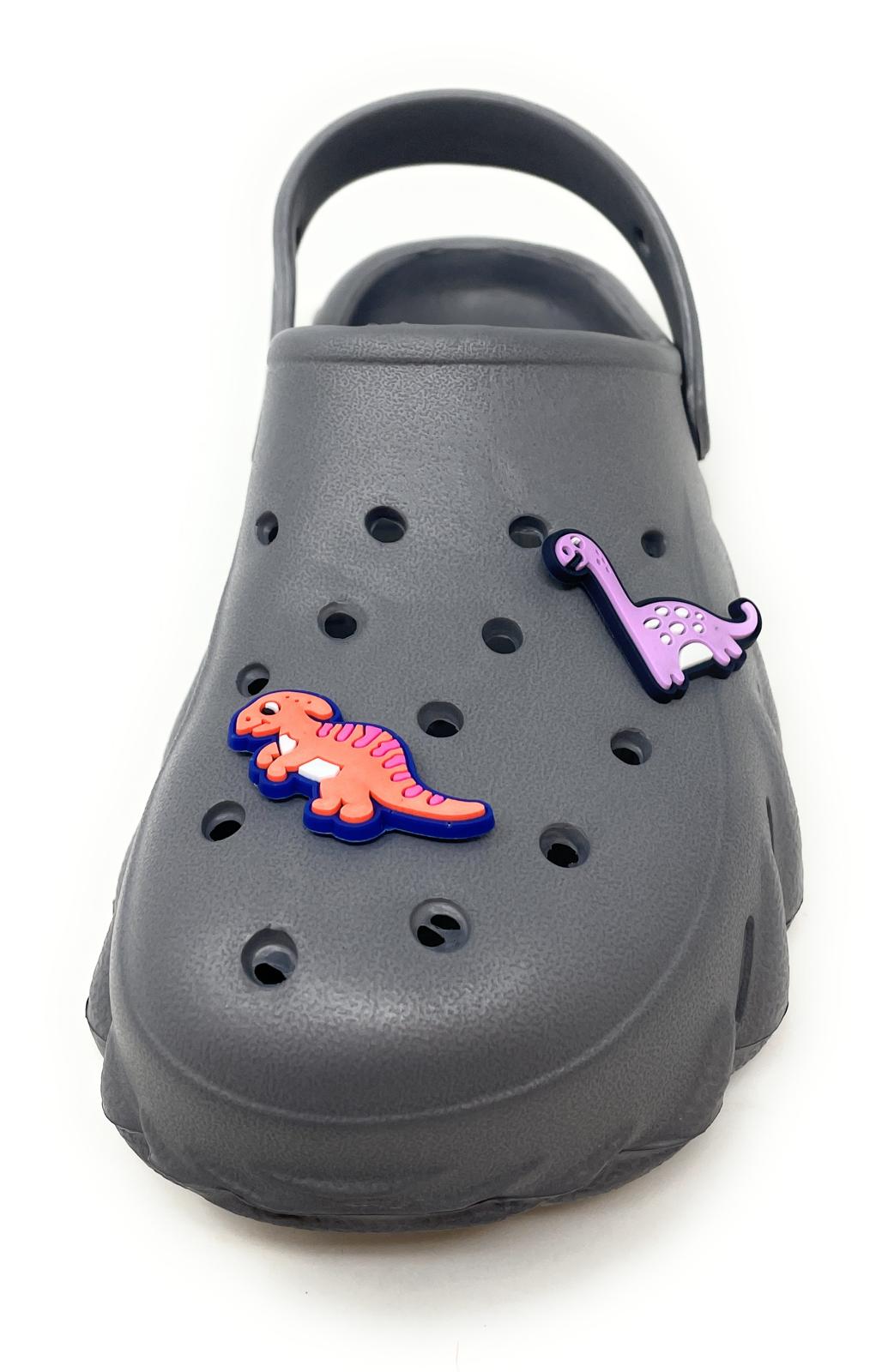 JEFFRICO Boys Clogs with Charms Lightweight Slip On Garden Shoes for Boys Comfort Clogs