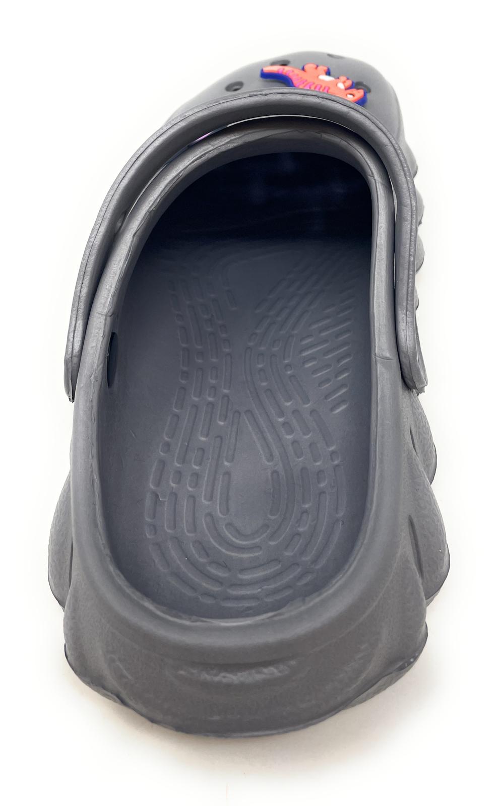 JEFFRICO Boys Clogs with Charms Lightweight Slip On Garden Shoes for Boys Comfort Clogs