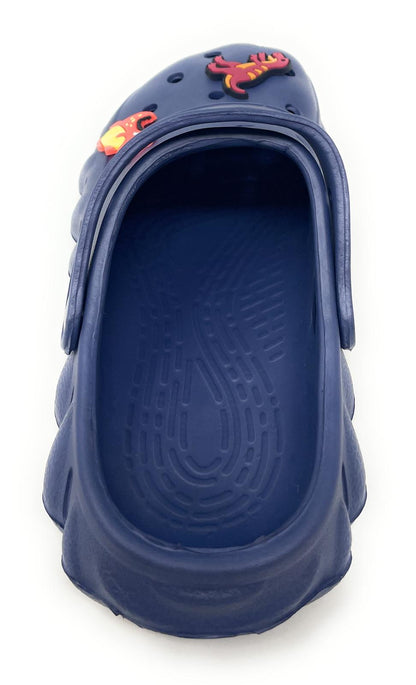 JEFFRICO Boys Clogs with Charms Lightweight Slip On Garden Shoes for Boys Comfort Clogs