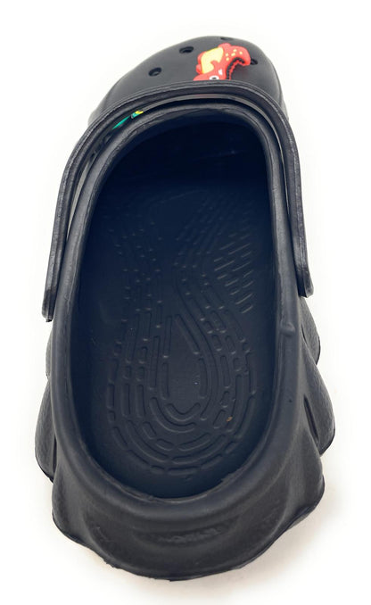 JEFFRICO Boys Clogs with Charms Lightweight Slip On Garden Shoes for Boys Comfort Clogs