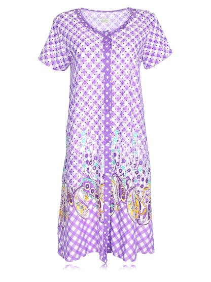 JEFFRICO Womens Nightgowns Sleepwear Soft Pajama Dress Nightshirts