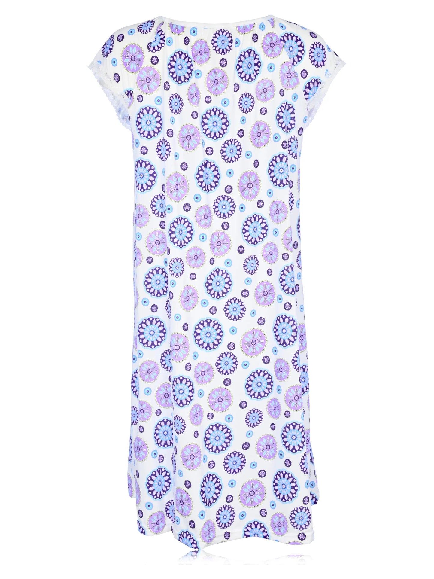 JEFFRICO Womens Nightgowns Sleepwear Soft Pajama Dress Nightshirts