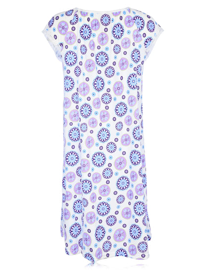 JEFFRICO Womens Nightgowns Sleepwear Soft Pajama Dress Nightshirts