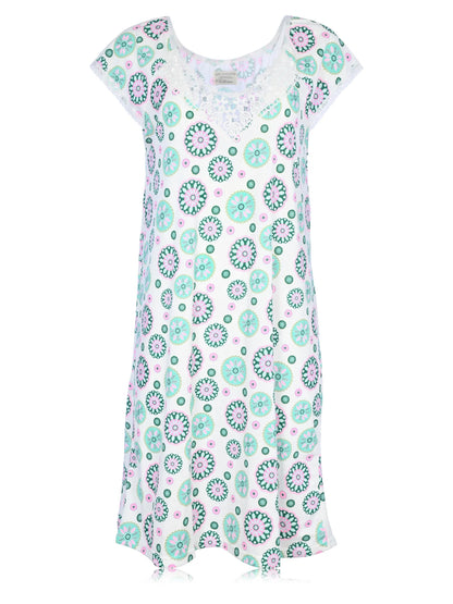 JEFFRICO Womens Nightgowns Sleepwear Soft Pajama Dress Nightshirts