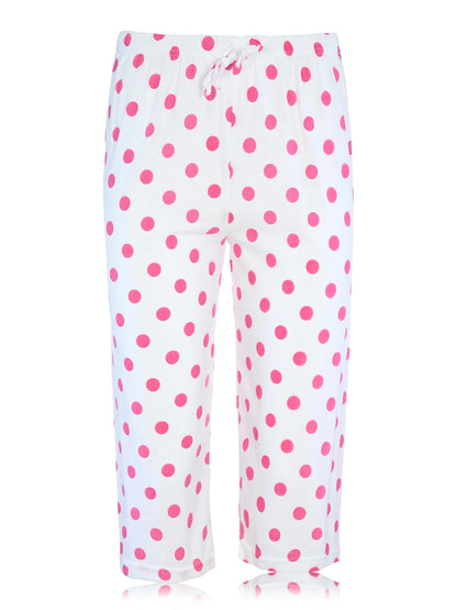 JEFFRICO Pajamas For Women Capri Set Sleepwear Soft Pajamas Short Sleeve Pajama Sleepshirt With Capri Pants