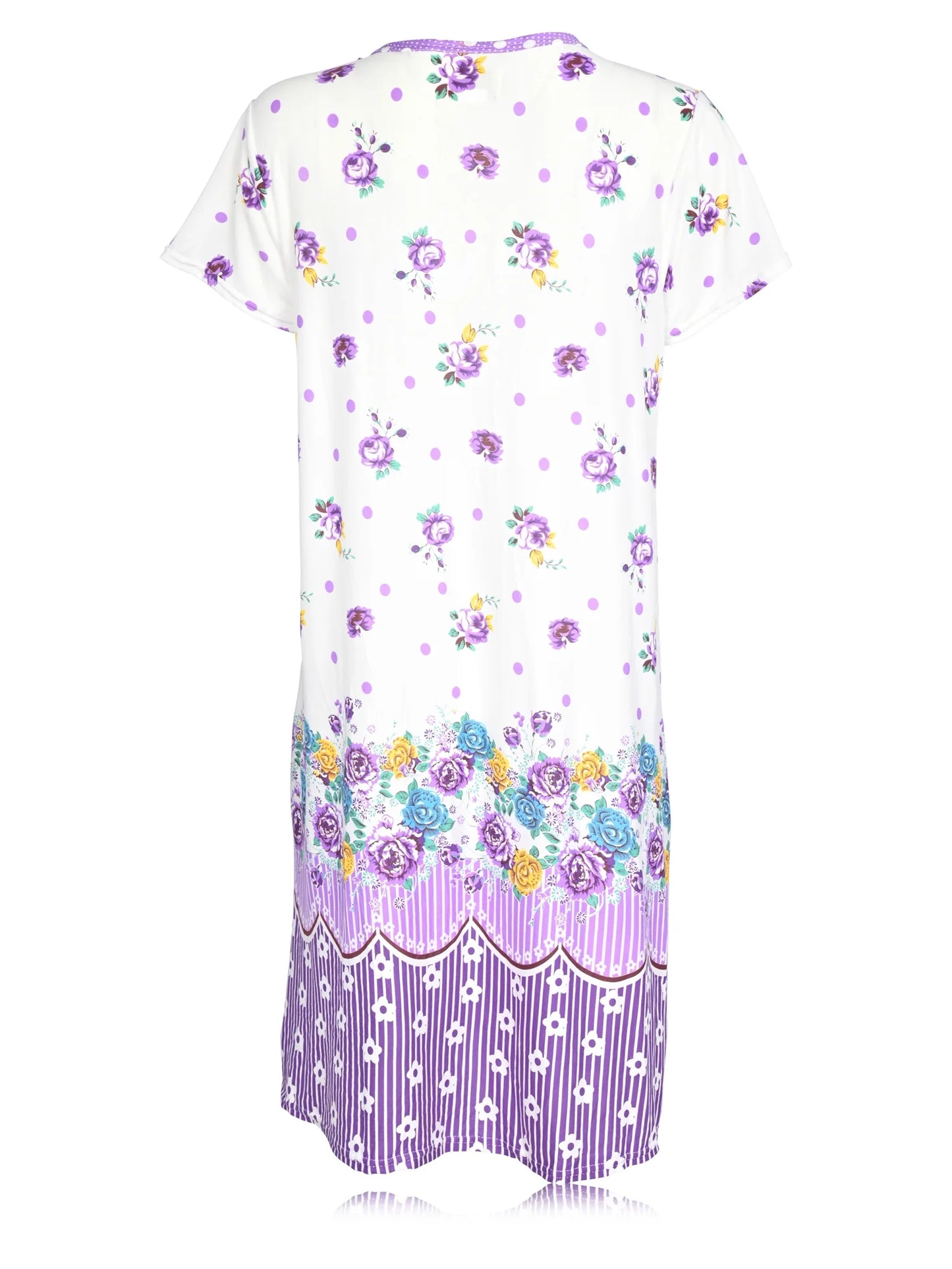 JEFFRICO Womens Nightgowns Sleepwear Soft Pajama Dress Nightshirts