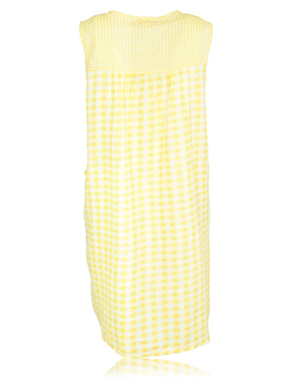 JEFFRICO House Dresses for Women with Pockets - Lightweight Breathable Sleeveless Muumuu & Nightgowns - Zipper Front Housecoat and Dusters for Women