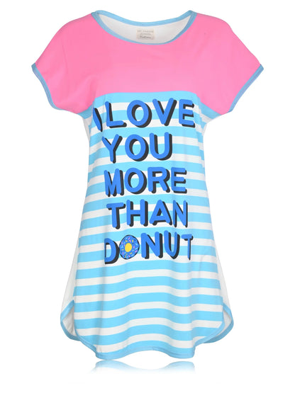 JEFFRICO Womens Nightgowns Sleepwear Soft Pajama Dress Nightshirts