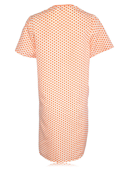 JEFFRICO House Dresses for Women with Pockets - Lightweight Breathable Short Sleeve Muumuu & Nightgowns - Zipper Front Housecoat and Dusters for Women