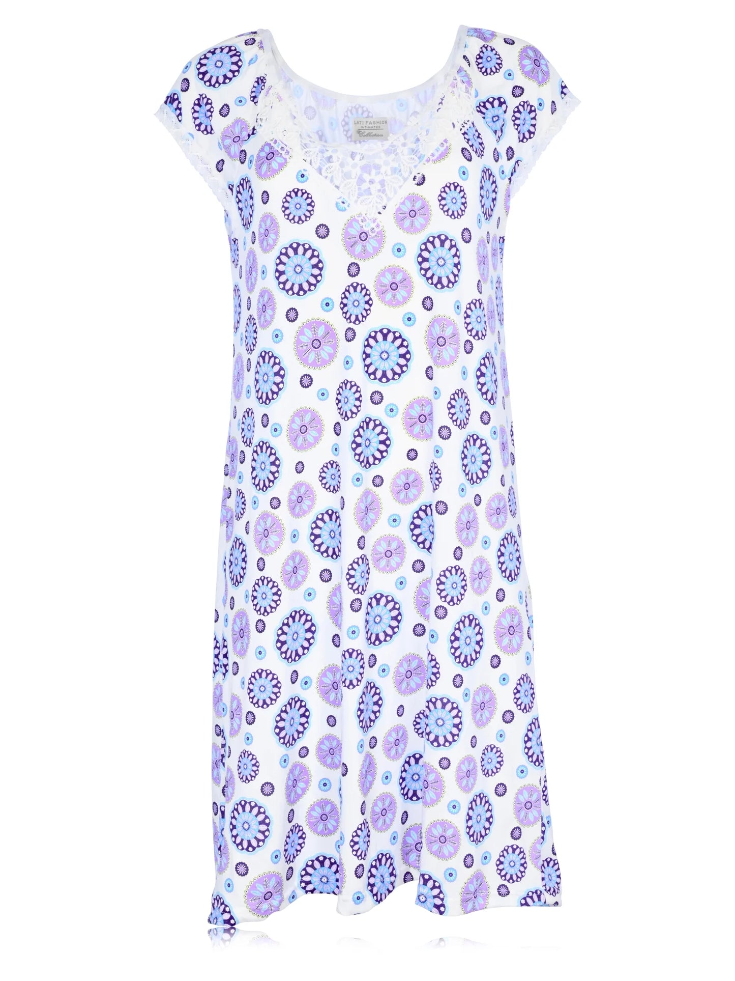 JEFFRICO Womens Nightgowns Sleepwear Soft Pajama Dress Nightshirts