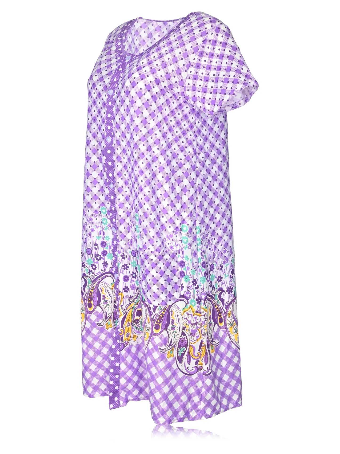 JEFFRICO Womens Nightgowns Sleepwear Soft Pajama Dress Nightshirts