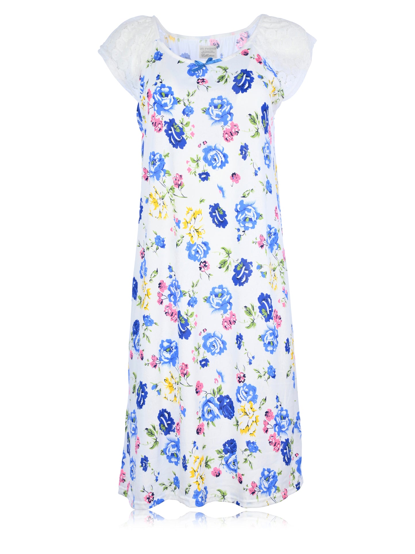 JEFFRICO Womens Nightgowns Sleepwear Soft Pajama Dress Nightshirts