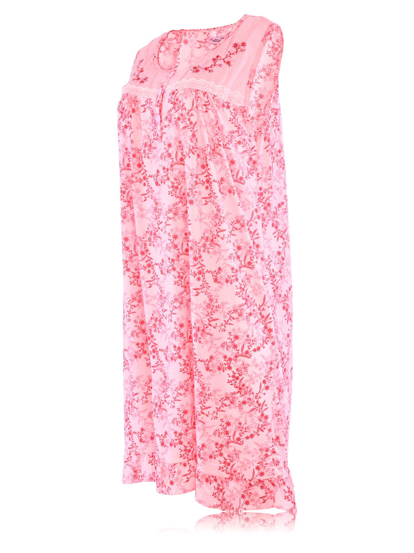 JEFFRICO Womens Sleeveless Nightgowns Sleepwear Soft Pajama Dress Nightshirts