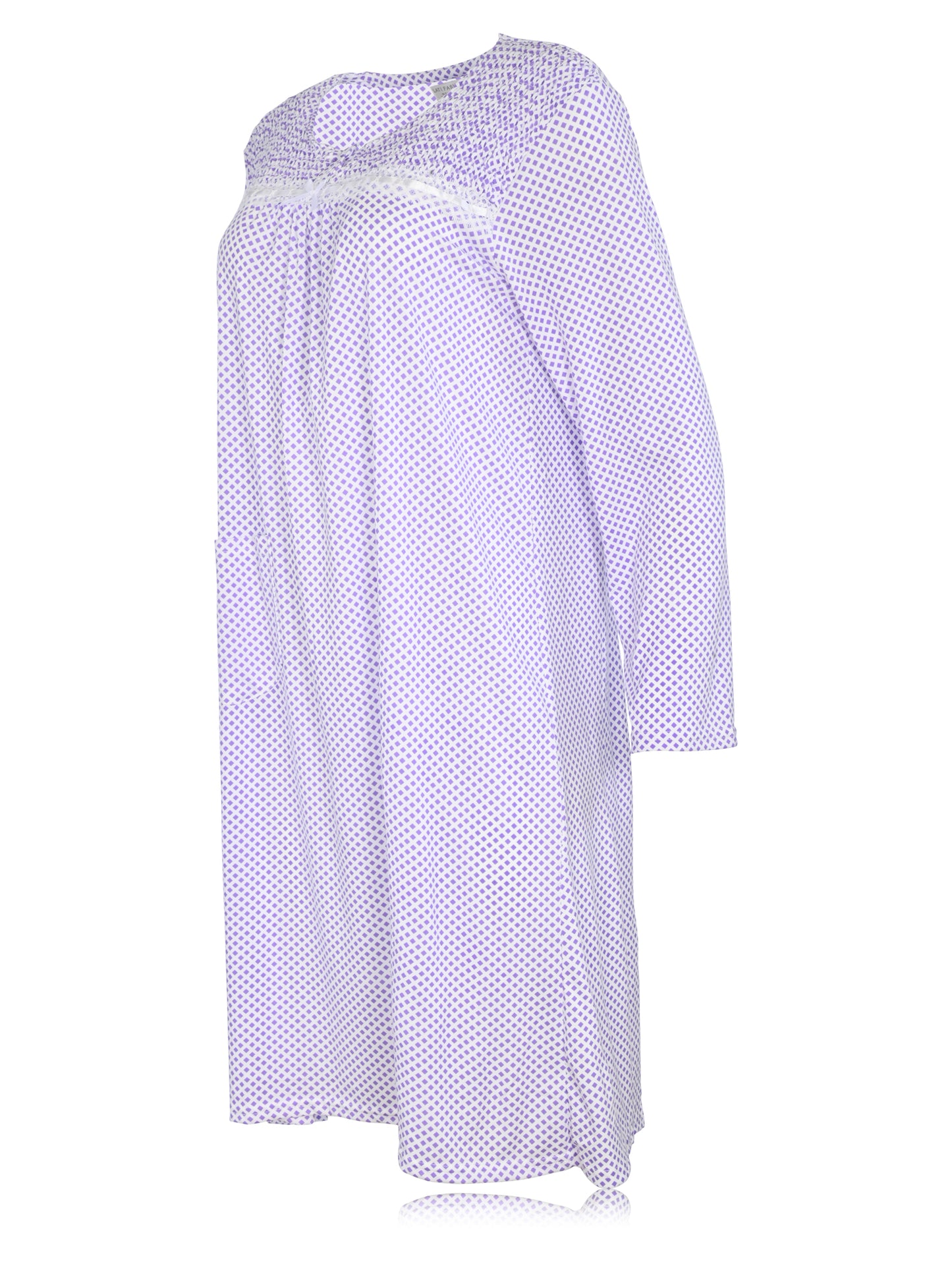 JEFFRICO Womens Long Sleeve Nightgowns Sleepwear Soft Pajama Dress Nightshirts