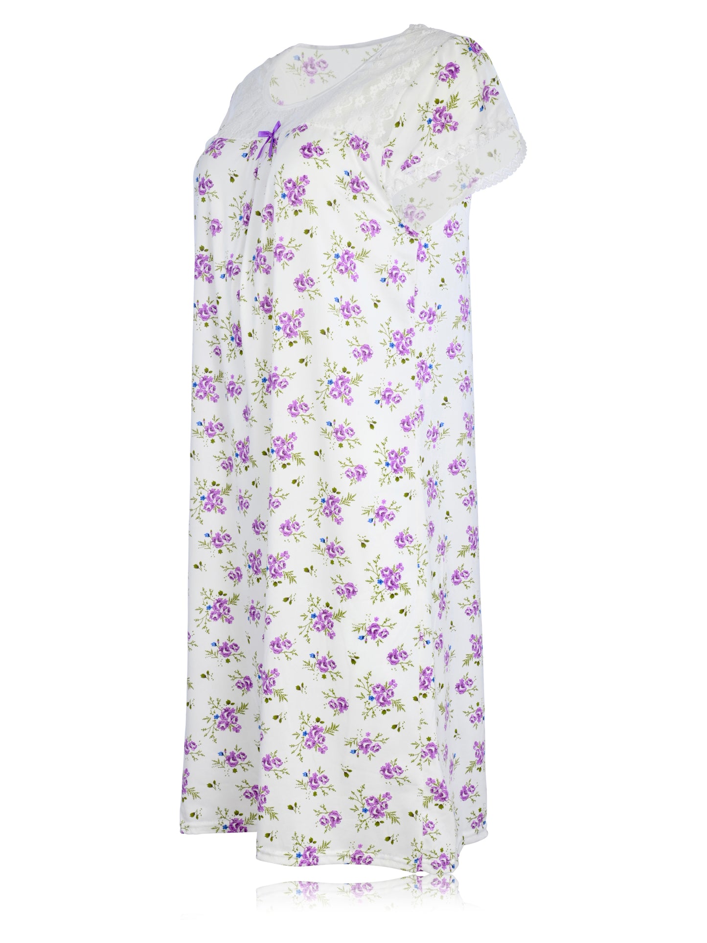 JEFFRICO Womens Nightgowns Sleepwear Soft Pajama Dress Nightshirts