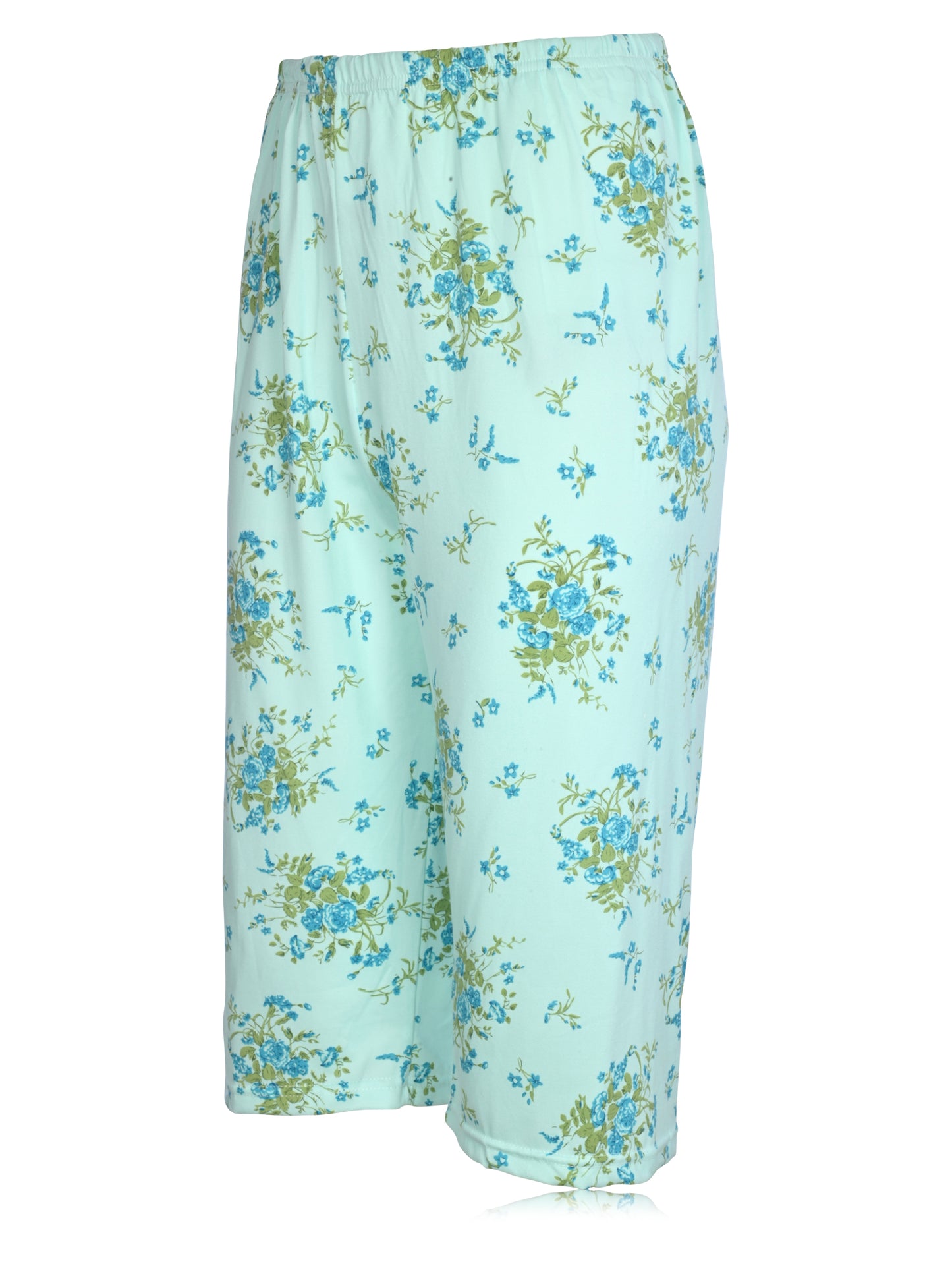JEFFRICO Womens Pajamas For Women Capri Set Sleepwear Soft Pajamas