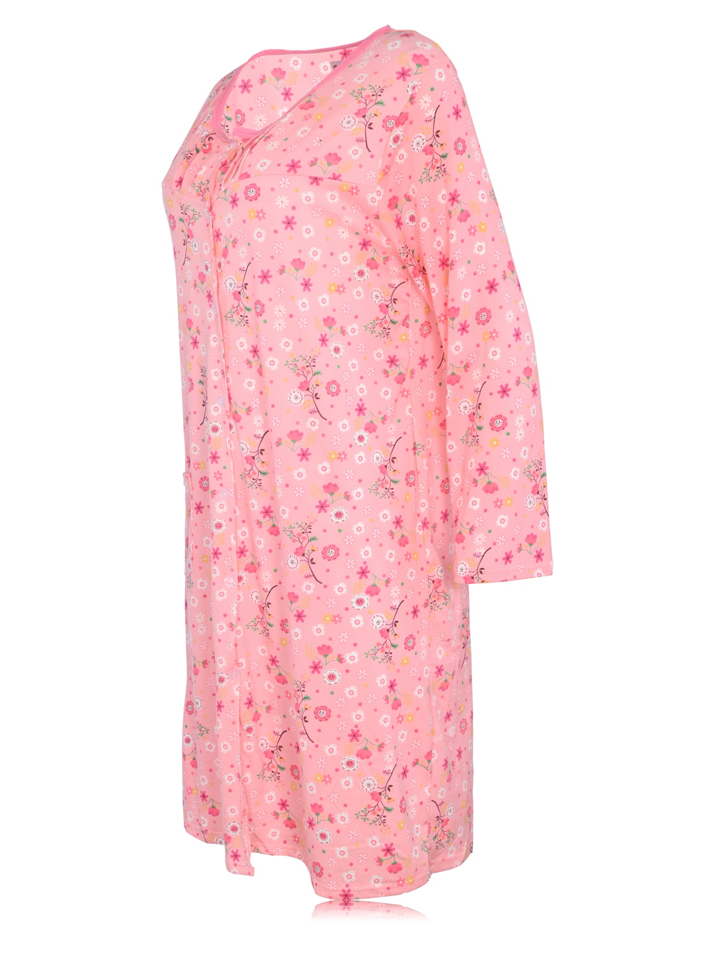 JEFFRICO Womens Long Sleeve Nightgowns Sleepwear Soft Pajama Dress Nightshirts