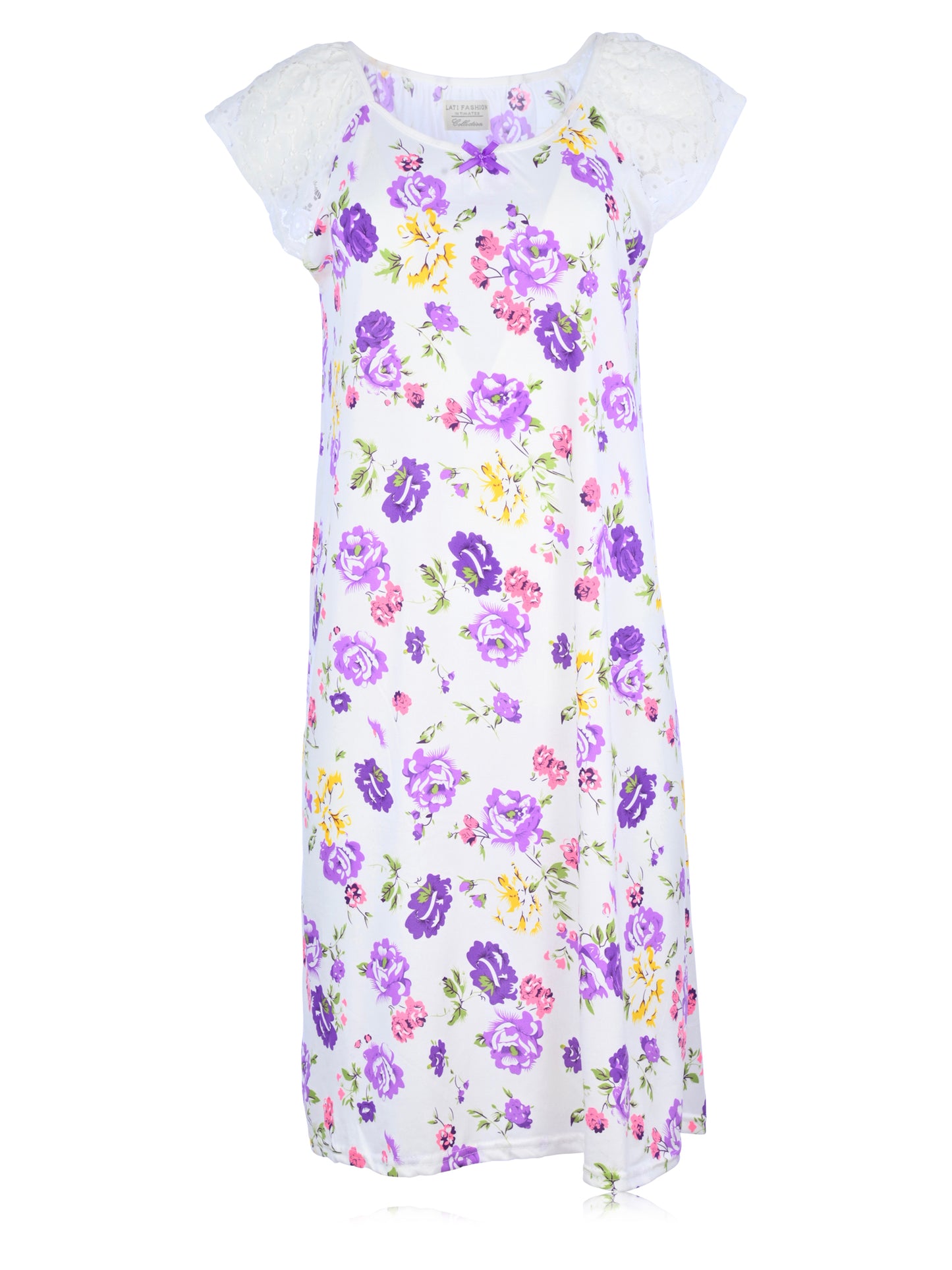 JEFFRICO Womens Nightgowns Sleepwear Soft Pajama Dress Nightshirts