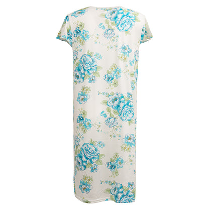 JEFFRICO Womens Nightgowns Sleepwear Soft Pajama Dress Nightshirts